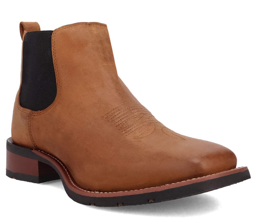 Laredo Men's Devin Oil Resistant Leather Chelsea