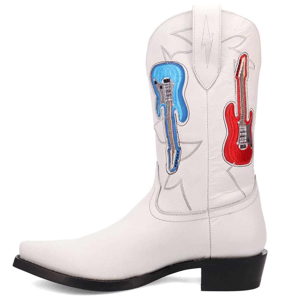 Dingo Men's Road House Embroidered Leather Boot