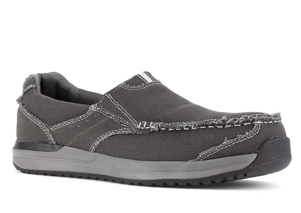 Rockport Works Men's Langdon Work Charcoal