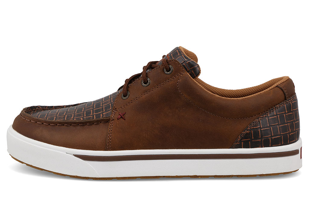 Twisted X Men's Kicks Bison And Dark Chocolate