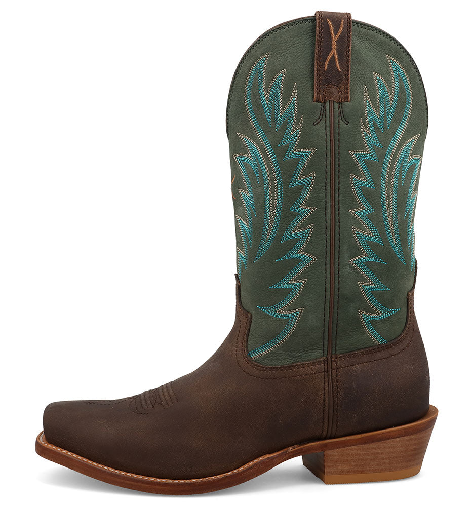 Twisted X Men's 12 Inch Tech X Boot Cocoa & Mint