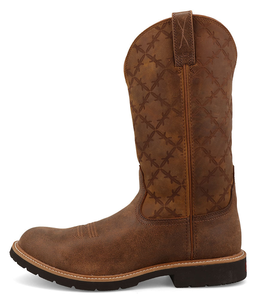 Twisted X Men's 12 Inch Tech X Boot Brown & Squash