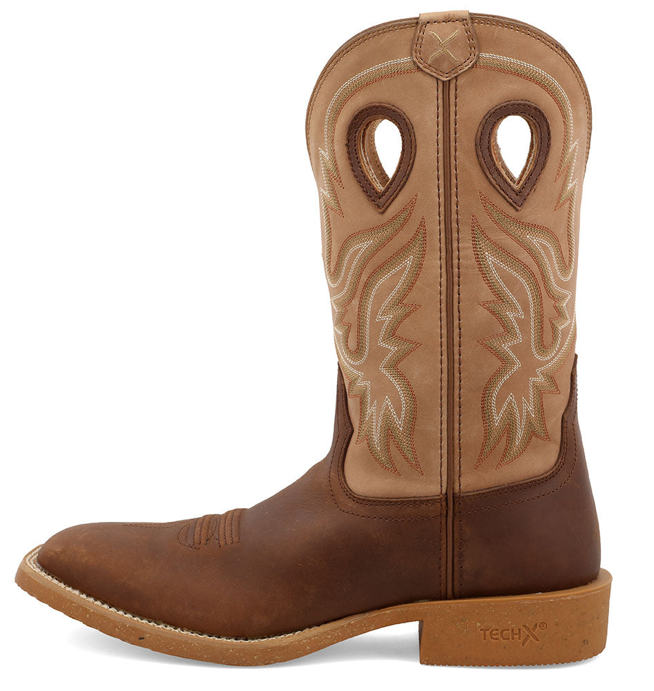 Twisted X Men's 12 Inch Tech X Boot Hazel & Sand