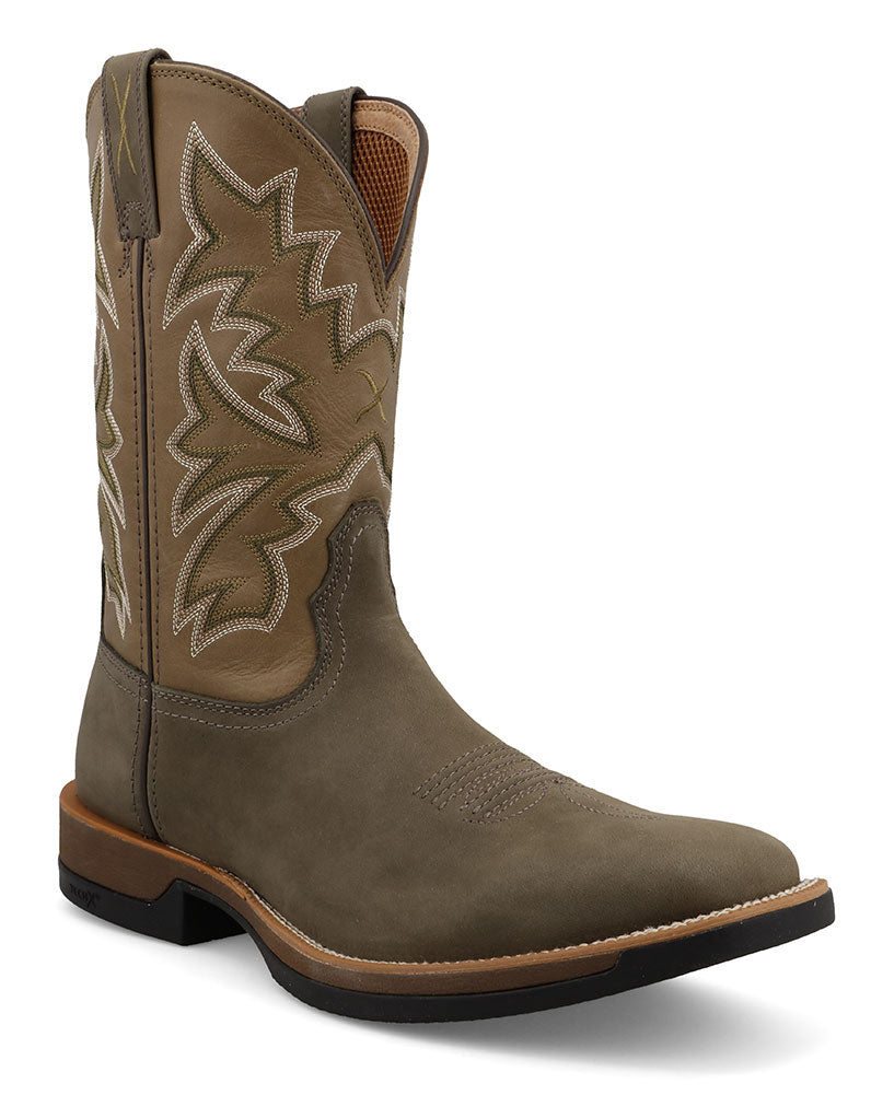 Twisted X Men's 11 Inch Tech X Boot Green Aloe