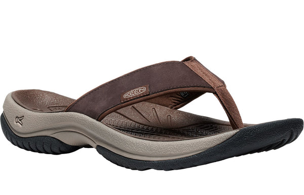 KEEN Men's Kona Leather Waterproof Flip-Flops