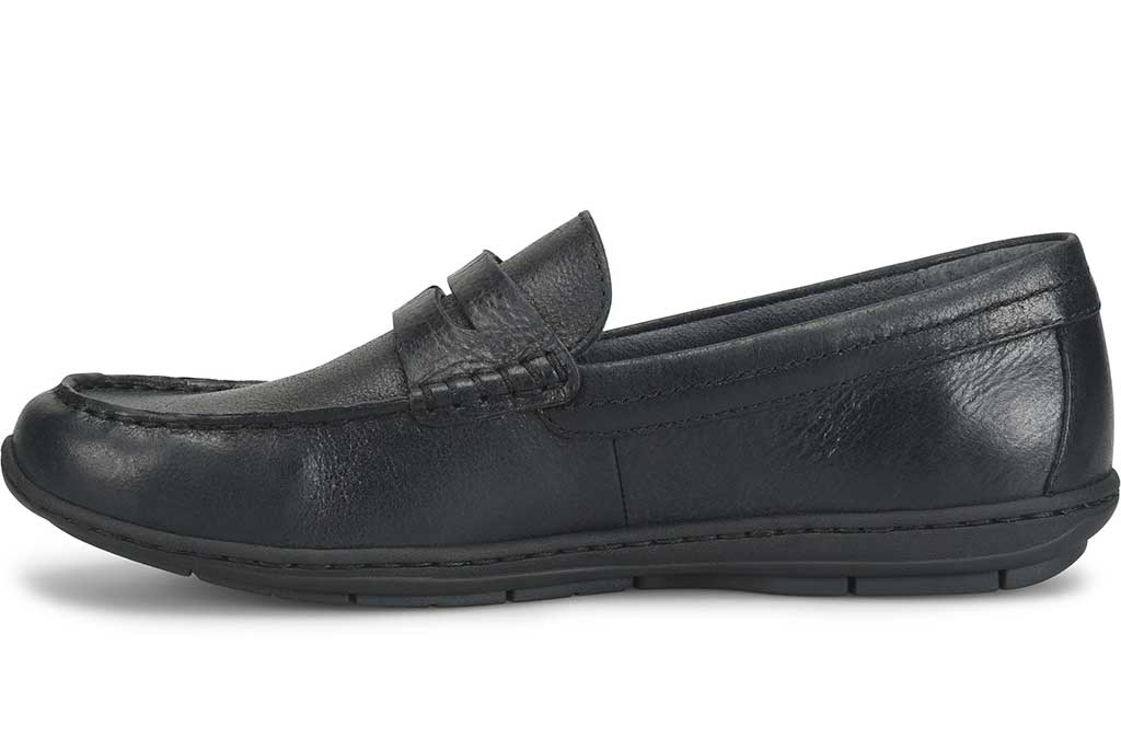 Born Men's Wendell Waterproof Moc Toe Penny Loafer