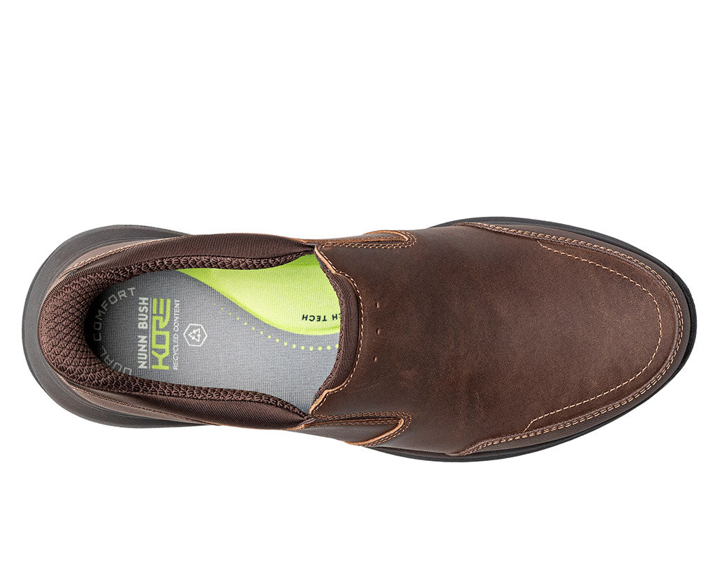 Nunn Bush Men's Kore Taz EZ Hands Free Moc Toe Slip On