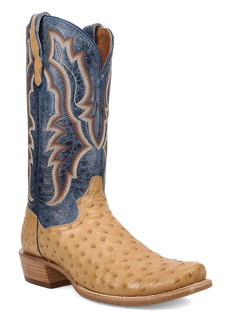 Dan Post Men's Brady Full Quill Ostrich Western Boot