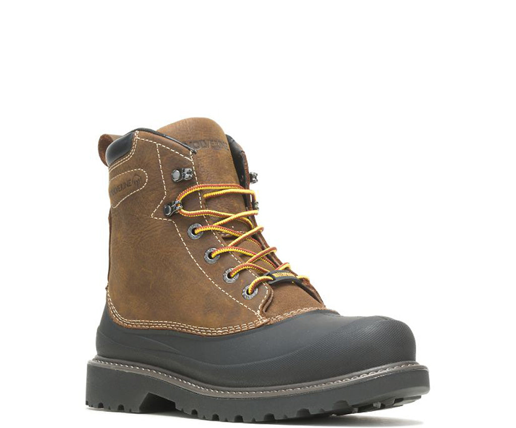Wolverine Men's Floorhand Swamp ST WP - Dark Brown