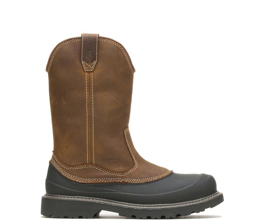 Wolverine Men's Floorhand Swamp Wellington ST WP - Dark Brown