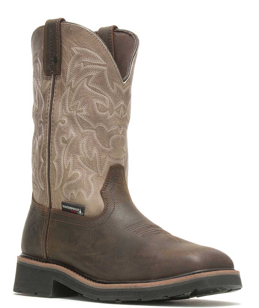 Wolverine Men's Rancher Epx ST WP - Dark Taupe