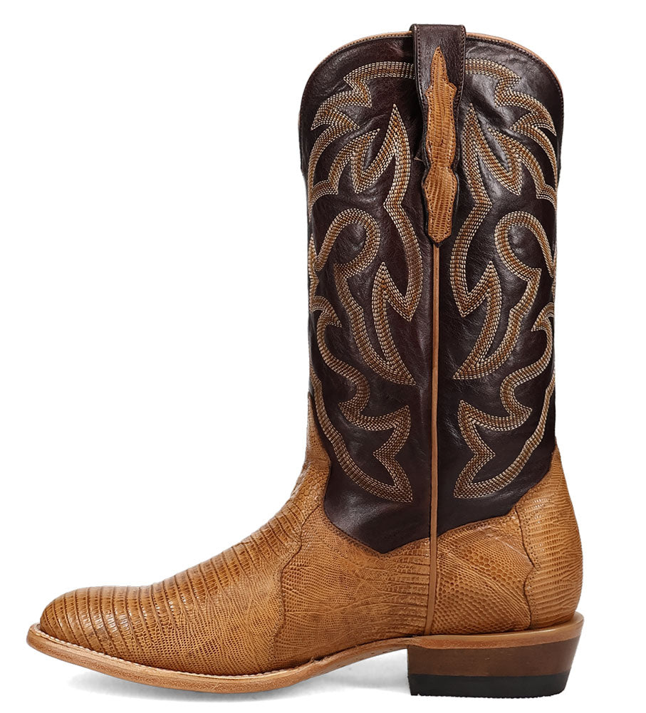 Dan Post Men's Spurline Teju Lizard Western Boot