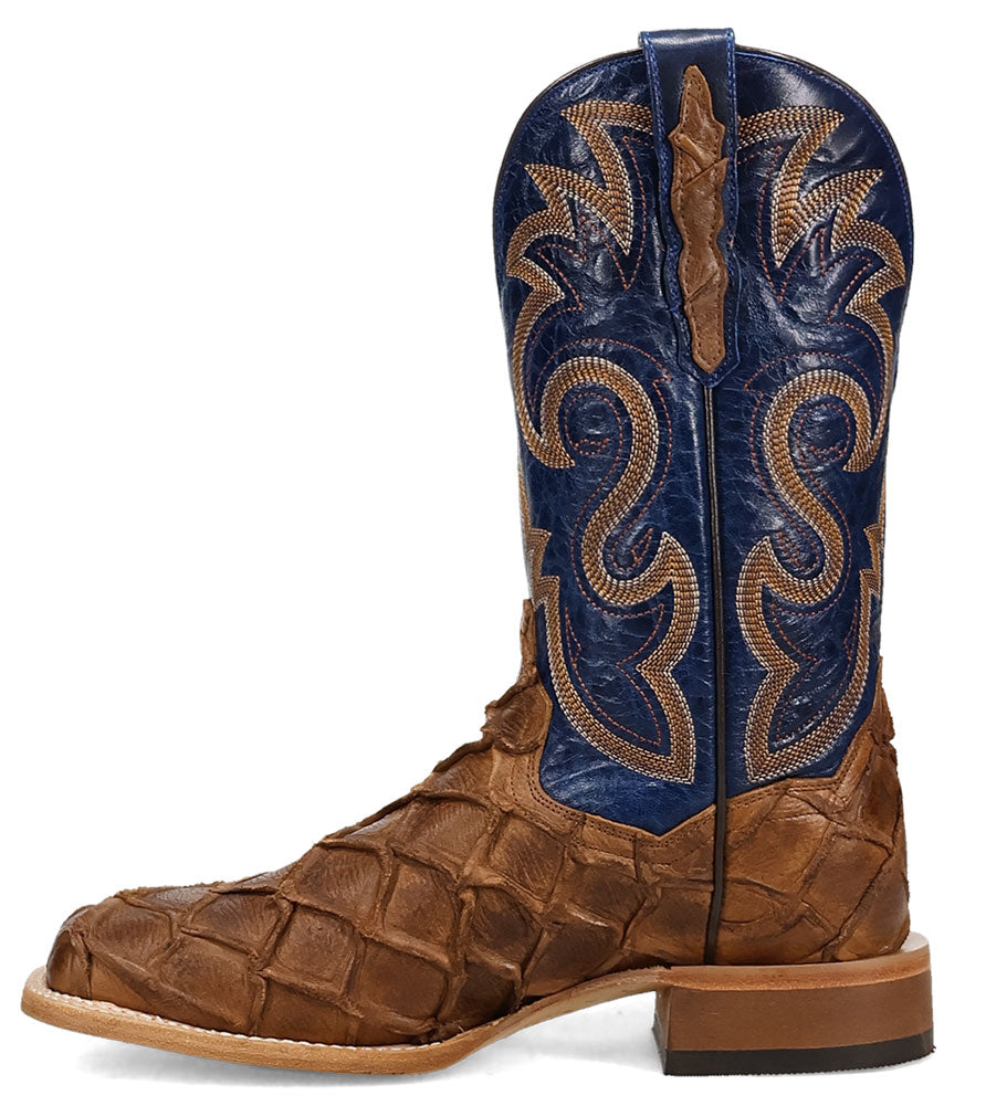 Dan Post Men's Weston Animal Print Leather Cowboy Boot