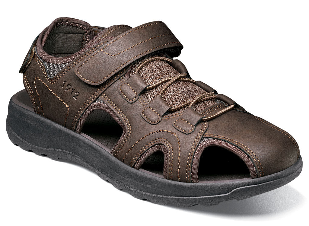 Nunn Bush Men's Huck Sport Closed Toe Fisherman Sandal