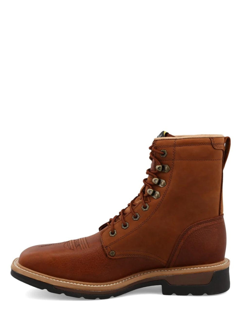 Work Twisted X Men's 8 Inch Steel Toe Lite Lacer