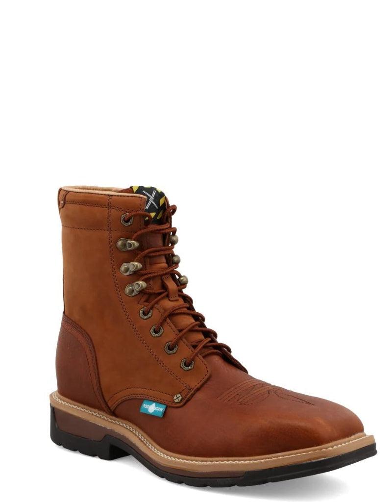 Work Twisted X Men's 8 Inch Steel Toe Lite Lacer