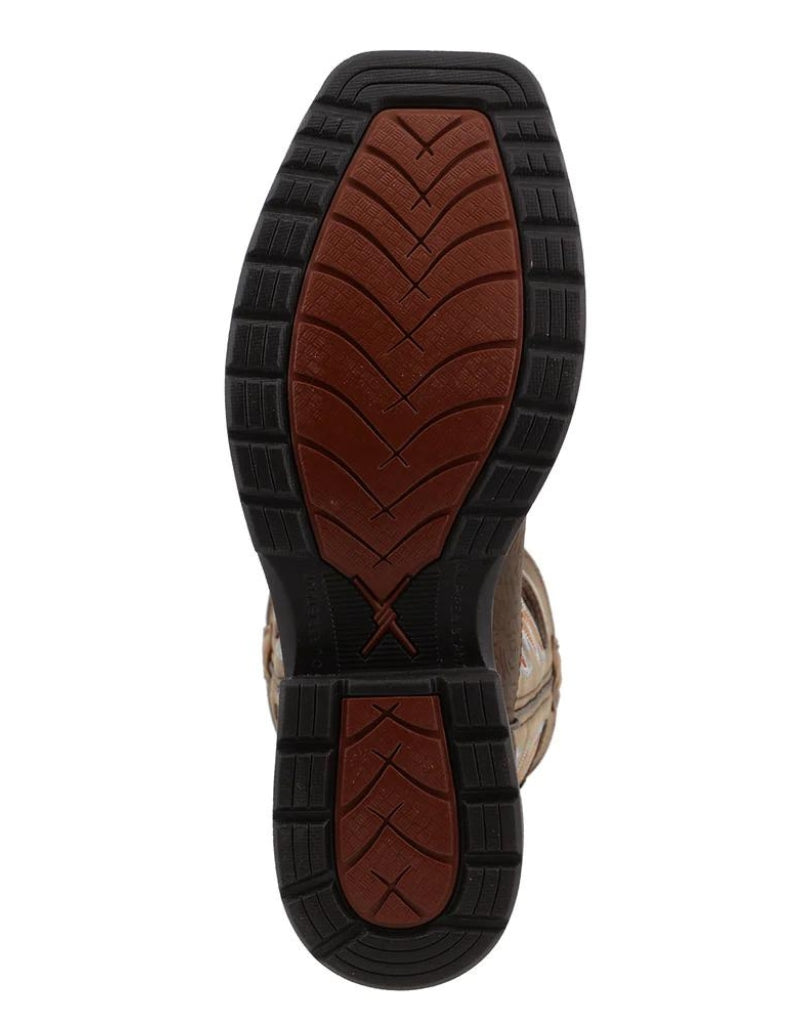 Work Twisted X Men's 12 Inch Alloy Toe Lite Western Work Slip-Resistant