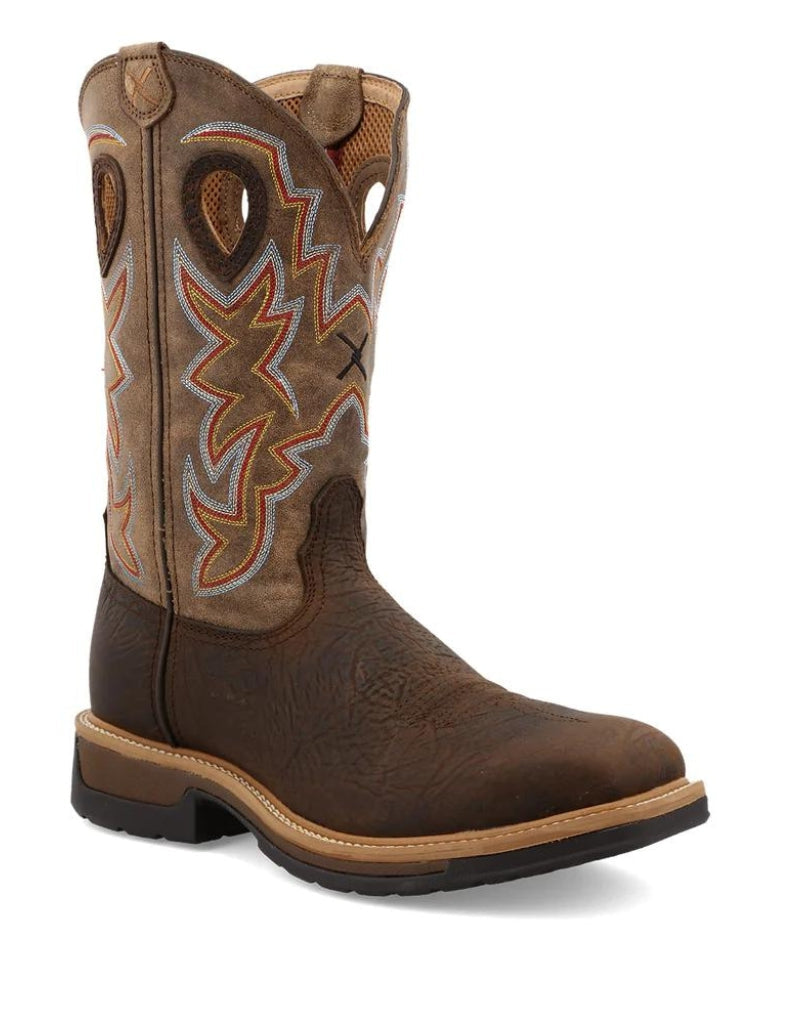 Work Twisted X Men's 12 Inch Alloy Toe Lite Western Work