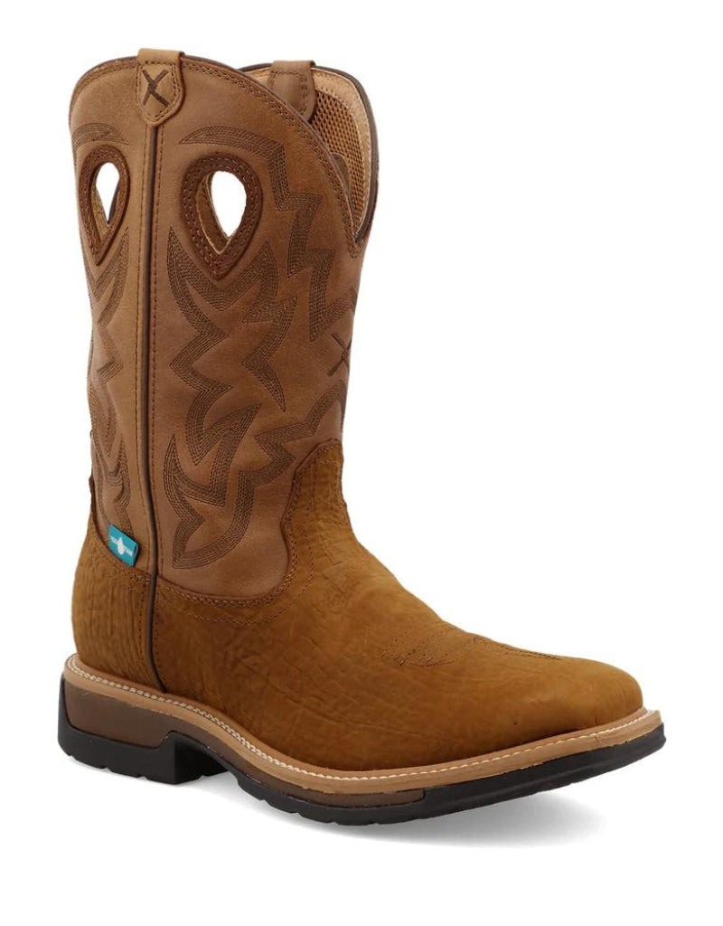 Work Twisted X Men's 12 Inch Composite Toe Western Work Waterproof