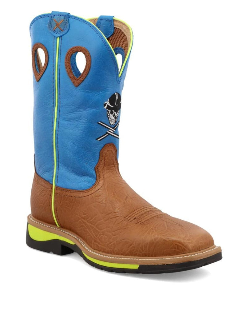 Work Twisted X Men's 12 Inch Steel Toe Western Work Boot