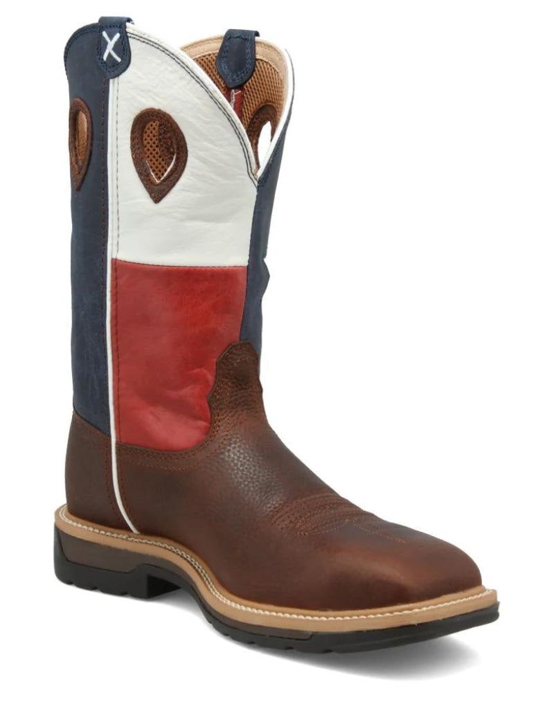 Work Twisted X Men's 12 Inch Steel Toe Western Work Boot
