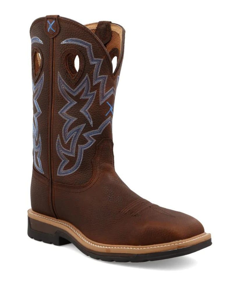 Work Twisted X Men's 12 Inch Steel Toe Western Work Boot