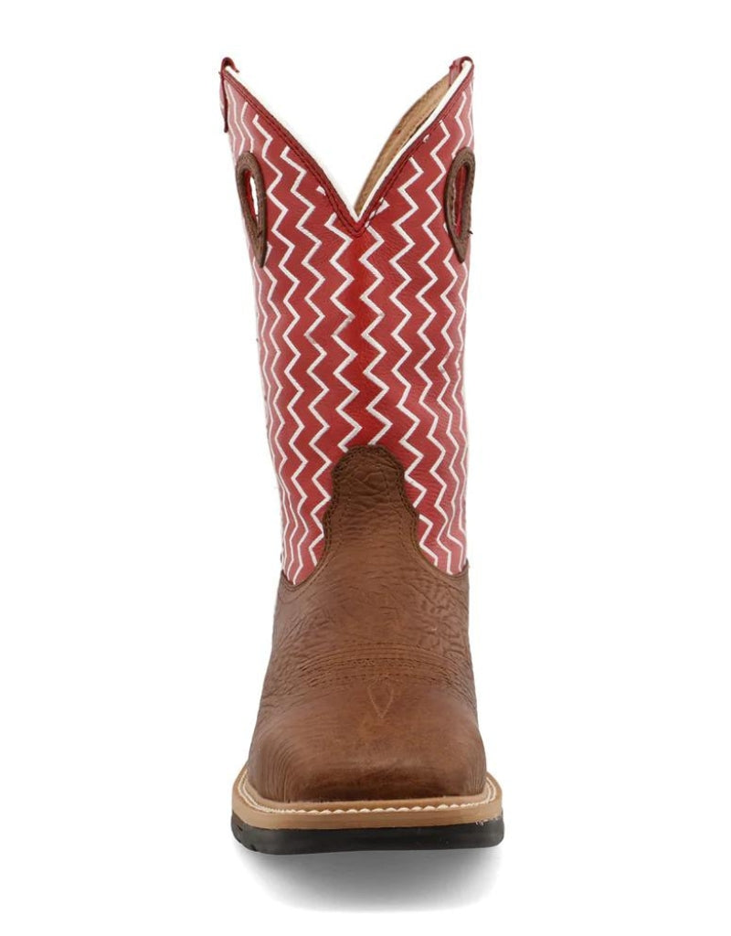 Work Twisted X Men's 12 Inch Steel Toe Western Work Boot