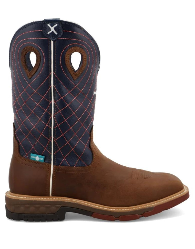 Twisted X Men's 12"" Western Work Boot