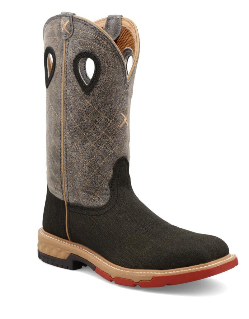 Twisted X Men's 12 Inch Western Work Alloy Toe duraTWX