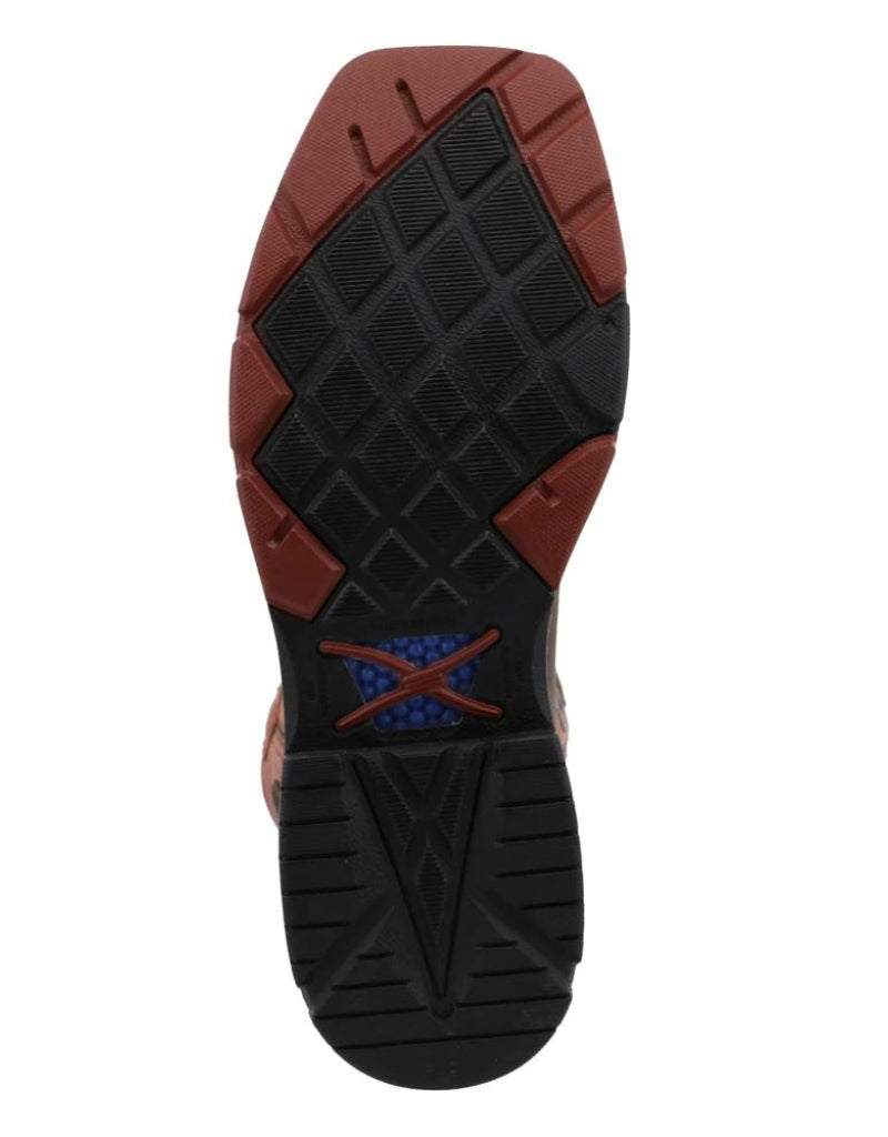 Twisted X Men's 12 Inch Waterproof Nano Composite leatherTWX Electrical Hazard Slip-Resistant