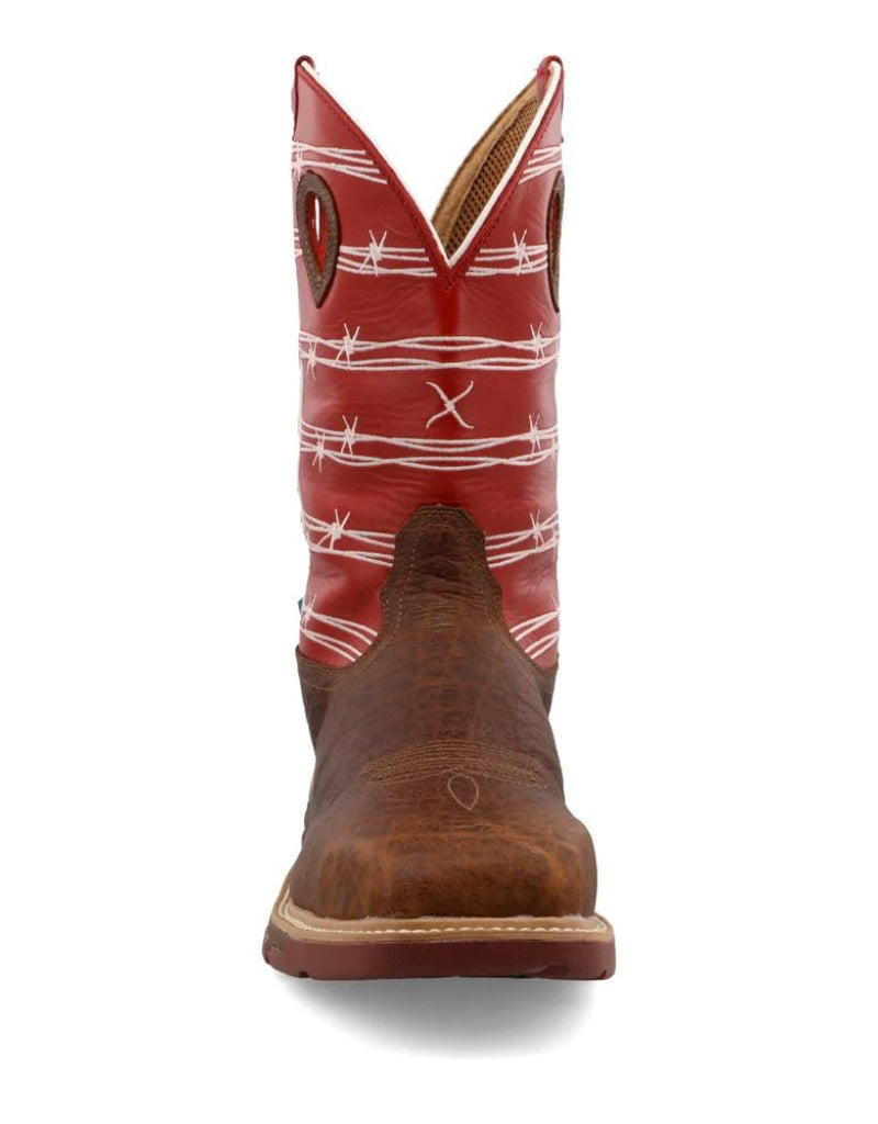 Twisted X Men's 12 Inch Western Nano Composite Electrical Hazard Waterproof