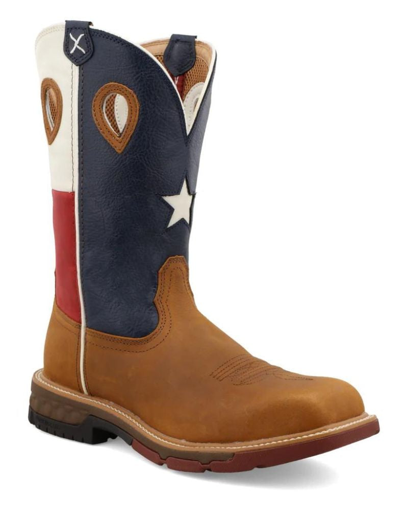 Work Twisted X Men's 12 Inch Nano Composite Safety Toe Western Work