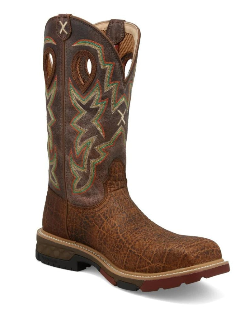 Work Twisted X Men's 12 Inch Nano Composite Safety Toe Western Work
