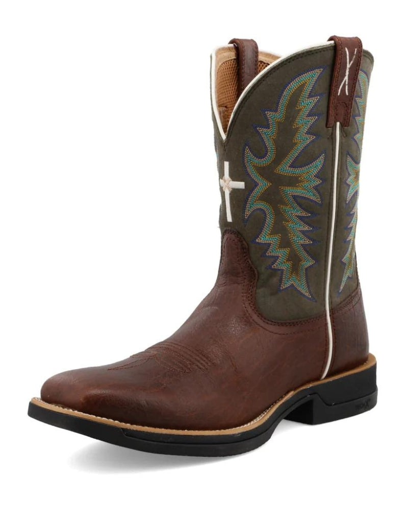 Work Twisted X Men's 11 Inch Tech X Rice Husk Blend85