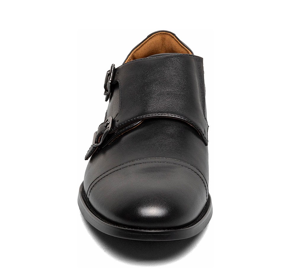 Florsheim Men's Rucci Cap Toe Double Monk Strap Loafer