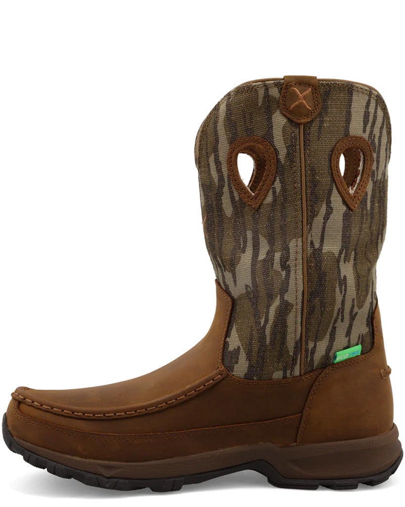 Work Twisted X Men's 11 Inch Pull On Hiker Boot Waterproof Slip-Resistant