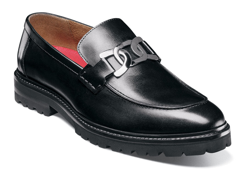 Stacy Adams Men's Hale Moc Toe Bit Loafer