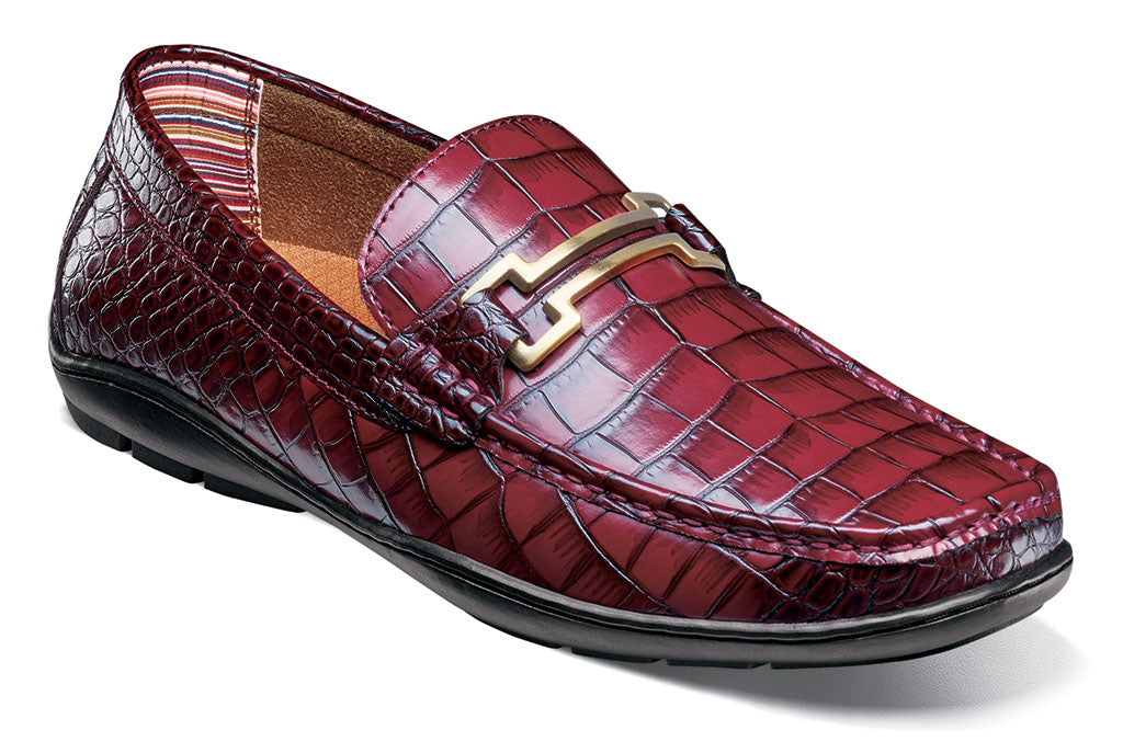 Stacy Adams Men's Embrey Moc Toe Bit Loafer