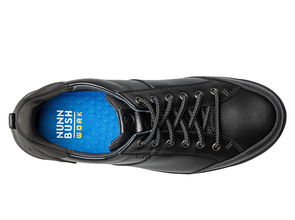 Nunn Bush Men's Kore City Walk Work EZ Hands Free Lace To Toe Oxford