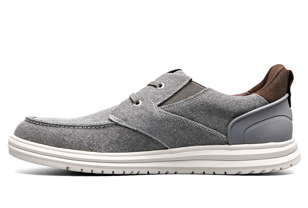 Nunn Bush Men's Brew City EZ Hands Free Canvas Lace Moc Toe Slip-On