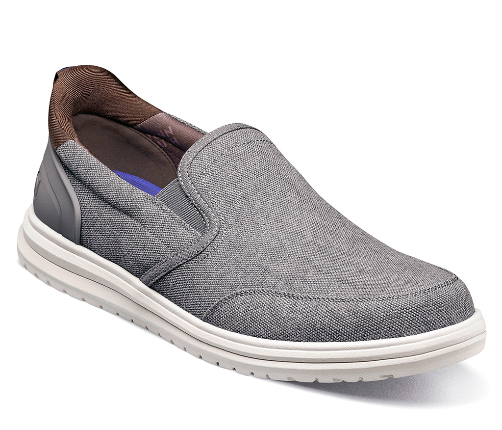 Nunn Bush Men's Brew City EZ Hands Free Canvas Moc Toe Slip-On