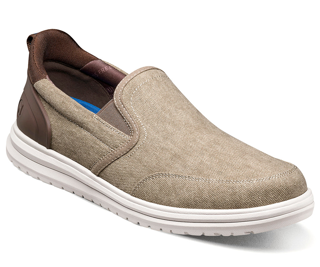 Nunn Bush Men's Brew City EZ Hands Free Canvas Moc Toe Slip-On