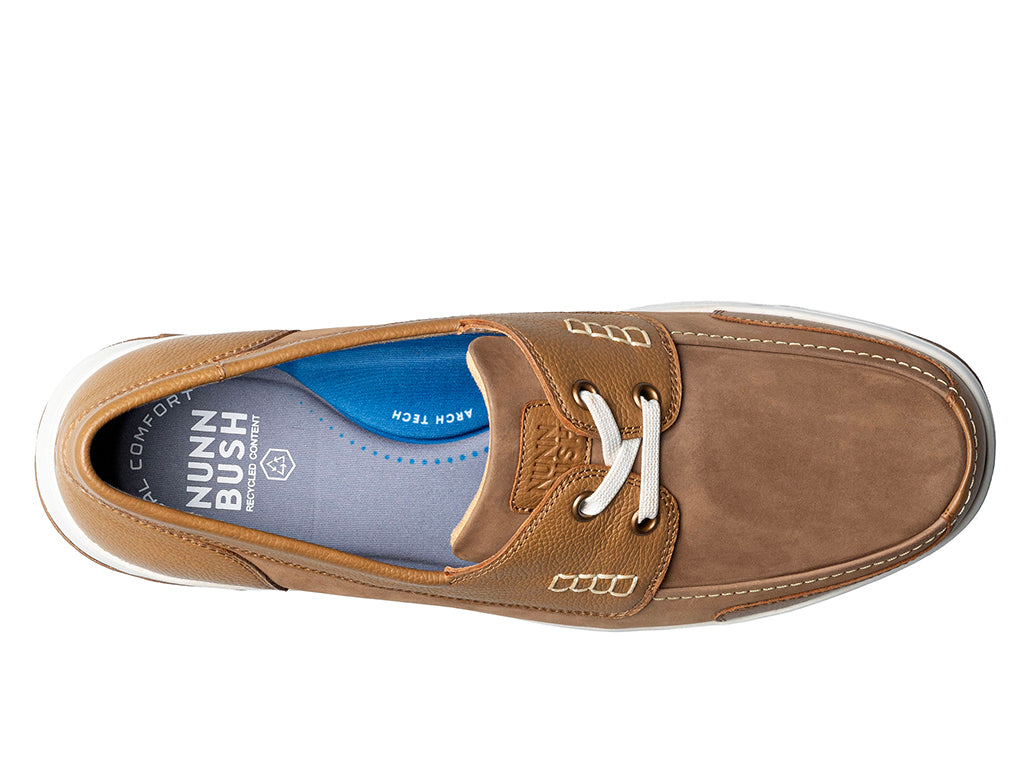 Nunn Bush Men's Luca Moc Toe Boat Shoe