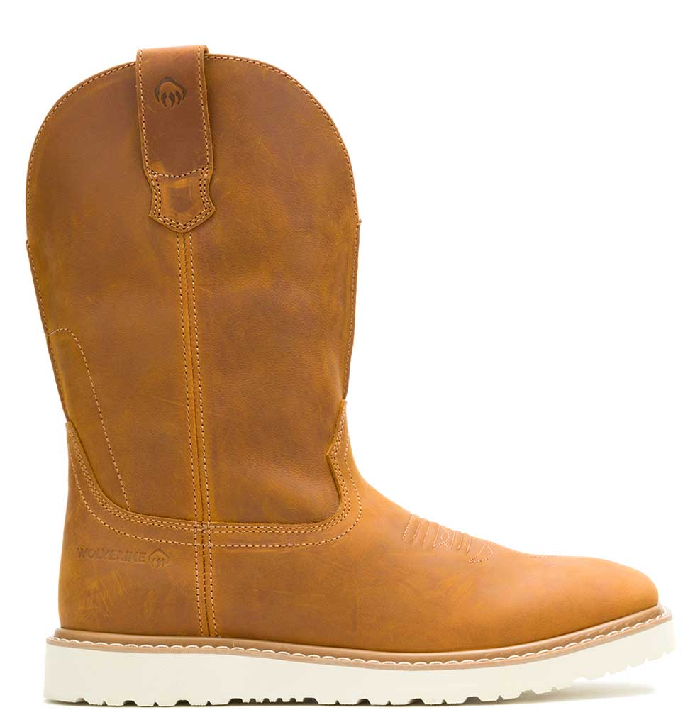 Wolverine Men's Bronc Wedge Pull-On Wellington