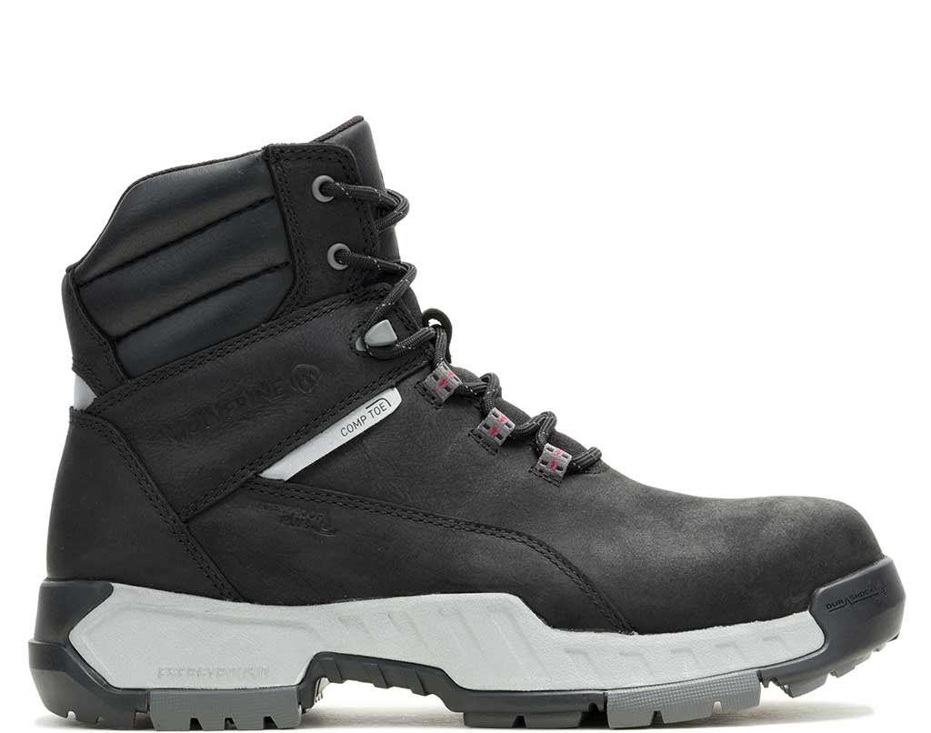 Wolverine Men's Tarmac II 6 Inch Reflective CarbonMax Safety Boot