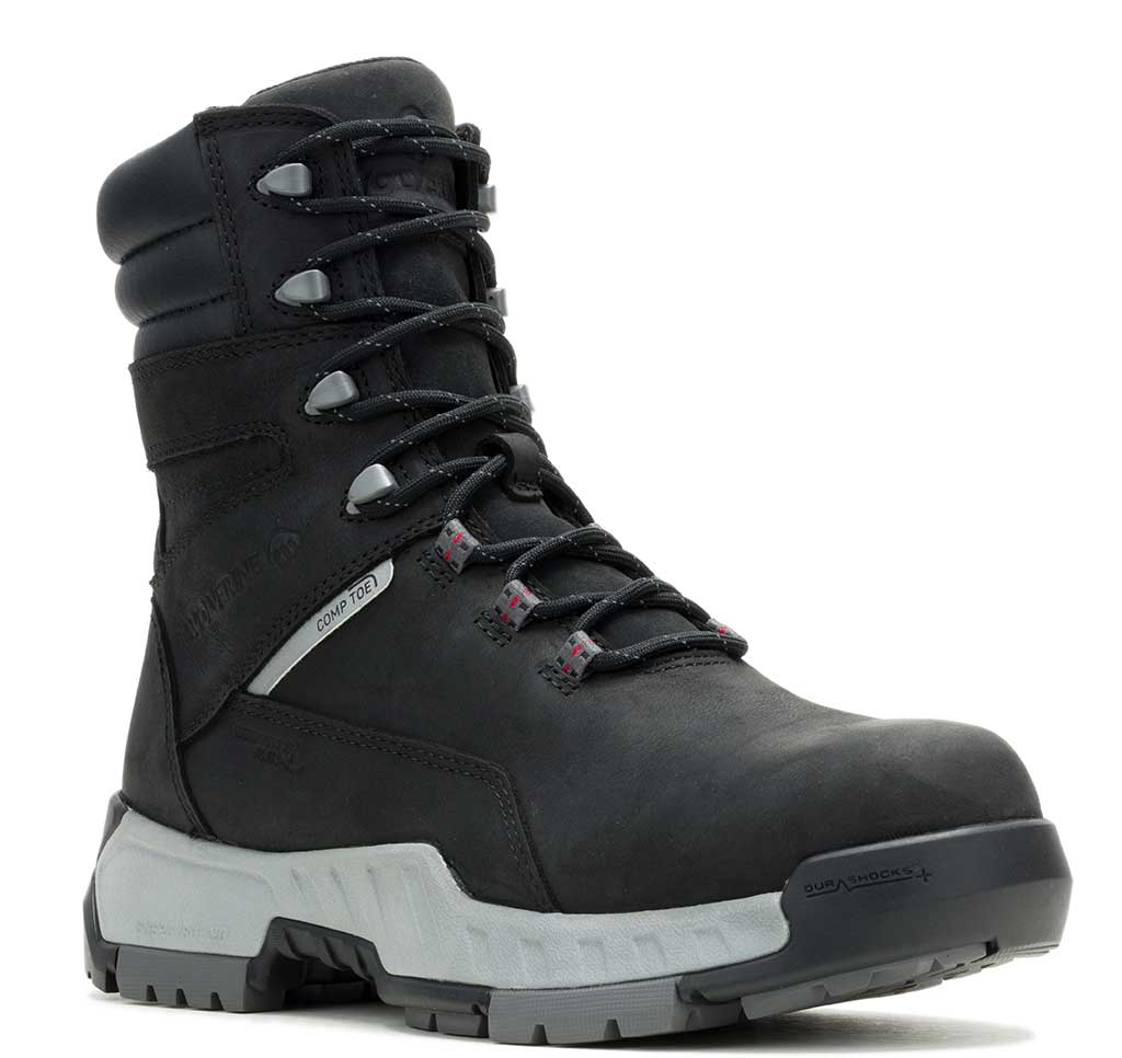 Wolverine Men's Tarmac II 8 Inch Reflective CarbonMax Safety Boot