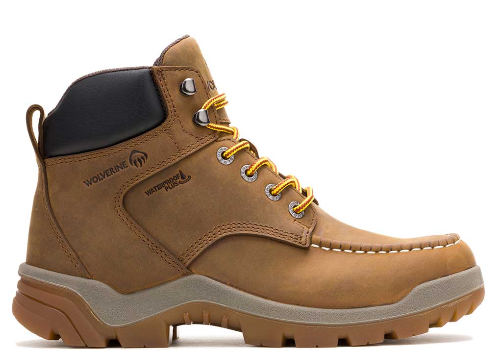 Wolverine Men's Vantage 6 Inch HyperRest CarbonMax Moc Toe Boot