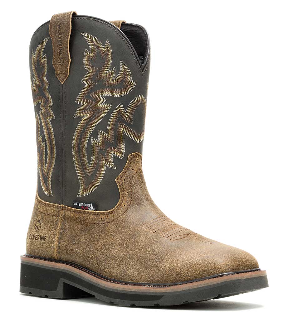 Wolverine Men's Rancher Steel Toe Waterproof Wellington