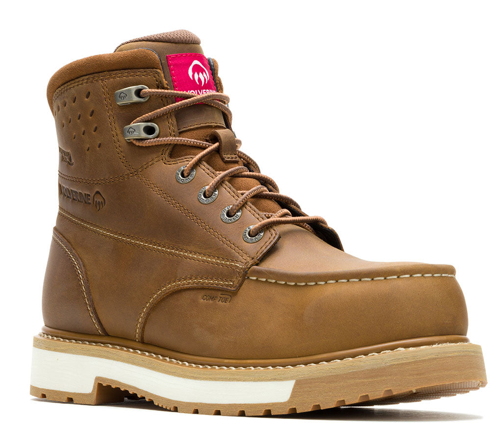 Wolverine Men's Reloader HyperRest 6 Inch CarbonMax Moc Toe