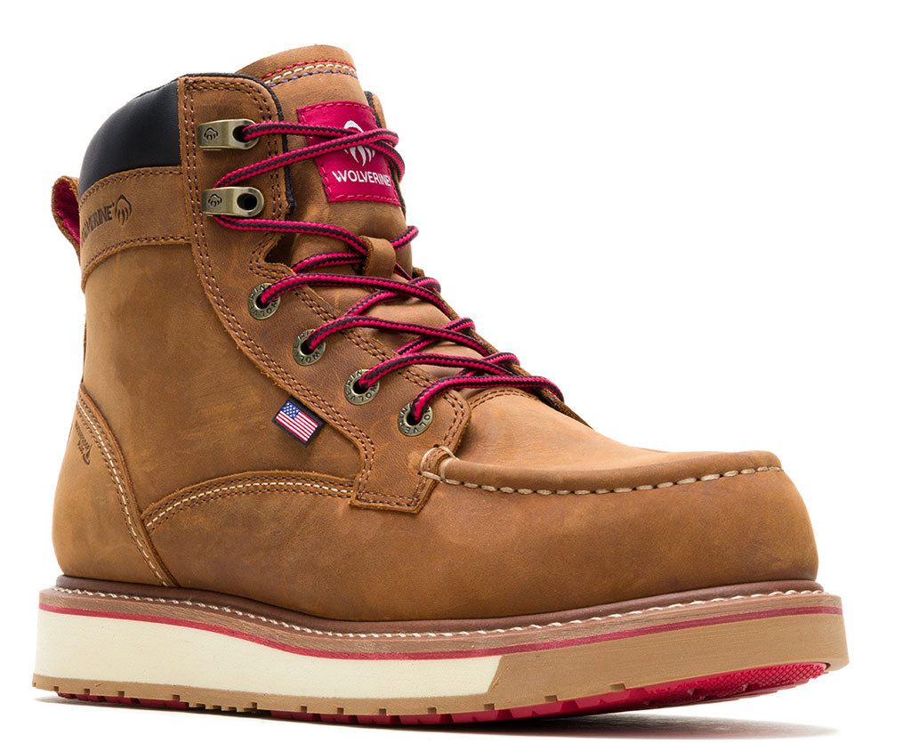 Wolverine Men's Loader USA DuraShocks Waterproof Boot